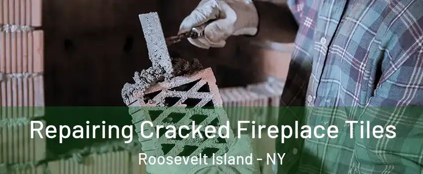 Repairing Cracked Fireplace Tiles Roosevelt Island - NY