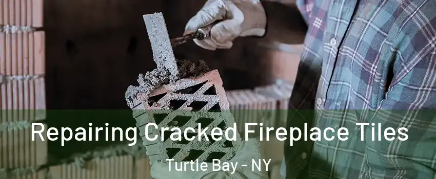 Repairing Cracked Fireplace Tiles Turtle Bay - NY