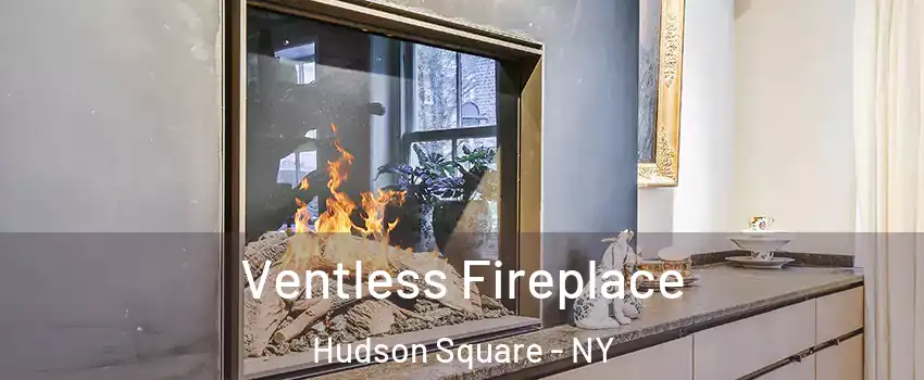 Ventless Fireplace Hudson Square - NY