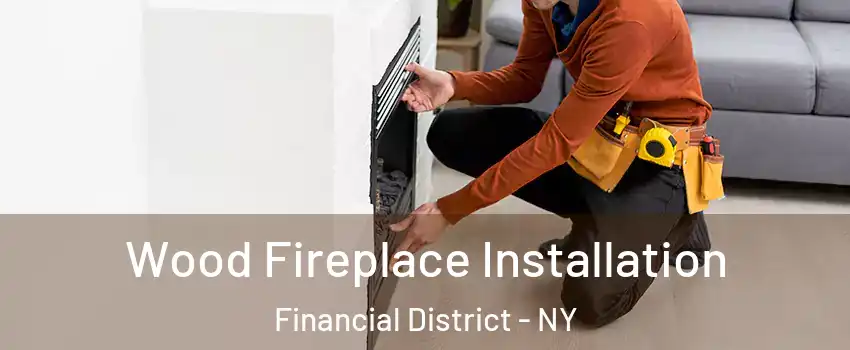 Wood Fireplace Installation Financial District - NY