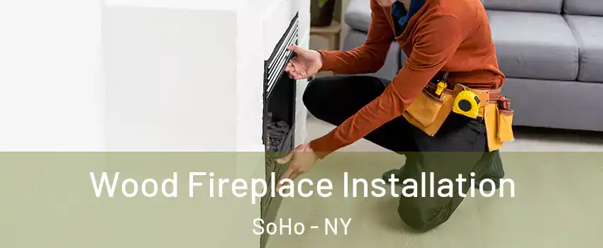 Wood Fireplace Installation SoHo - NY