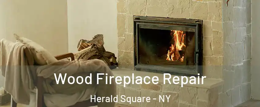Wood Fireplace Repair Herald Square - NY
