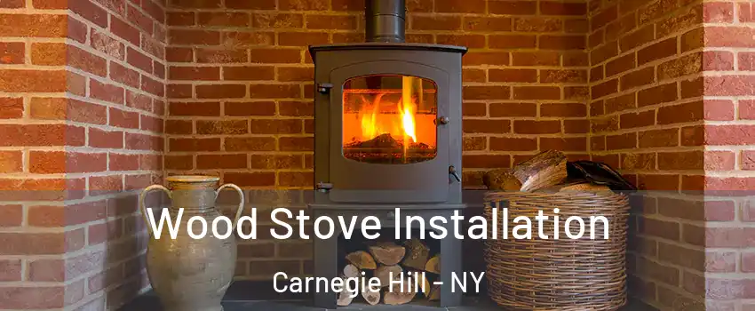 Wood Stove Installation Carnegie Hill - NY
