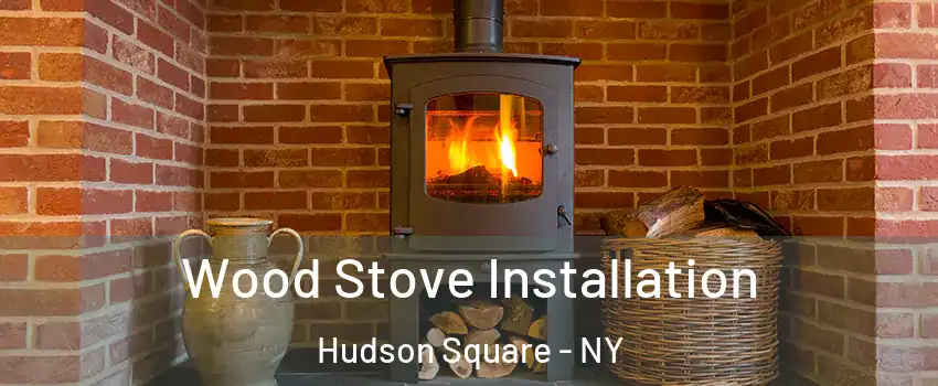 Wood Stove Installation Hudson Square - NY